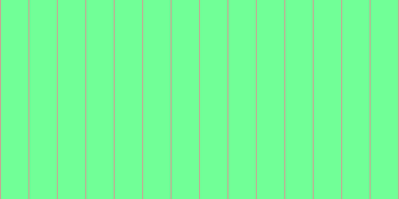 #71ff97, #caa393 vertical lines, two pixels wide, fifty-five pixels apart