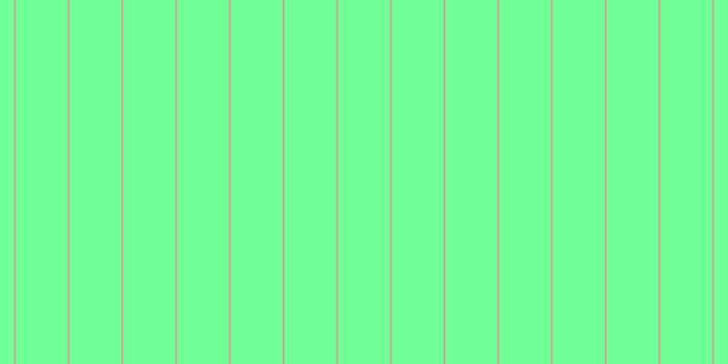 #71ff97, #caa393 vertical lines, two pixels wide, fifty-seven pixels apart