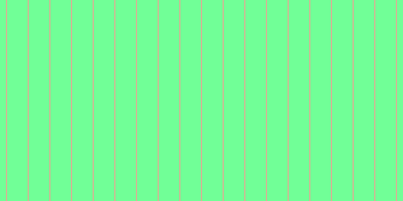 #71ff97, #eba393 vertical lines, two pixels wide, forty-one pixels apart