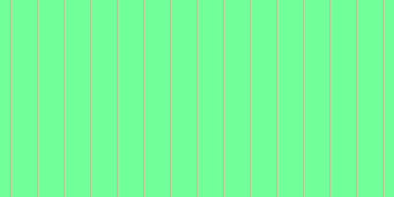 #71ff97, #eba393 vertical lines, two pixels wide, fifty-two pixels apart