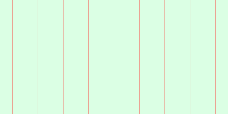 #71ff97 (25%), #eba393 vertical lines, two pixels wide, eighty-seven pixels apart