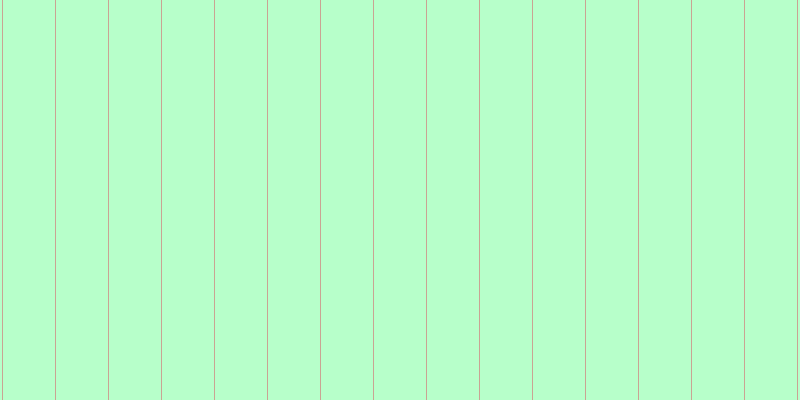 #71ff97 (50%), #caa393 vertical lines, one pixels wide, fifty-two pixels apart