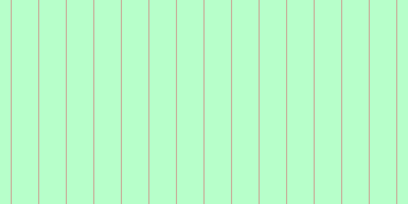 #71ff97 (50%), #caa393 vertical lines, two pixels wide, fifty-two pixels apart