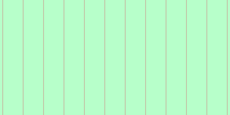 #71ff97 (50%), #caa393 vertical lines, two pixels wide, sixty-nine pixels apart