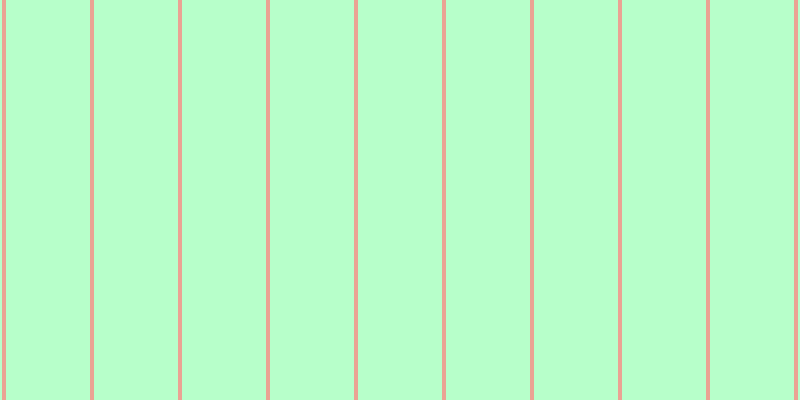#71ff97 (50%), #eba393 vertical lines, four pixels wide, eighty-four pixels apart