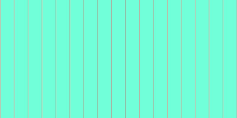 #71ffd9, #caa393 vertical lines, two pixels wide, forty-five pixels apart