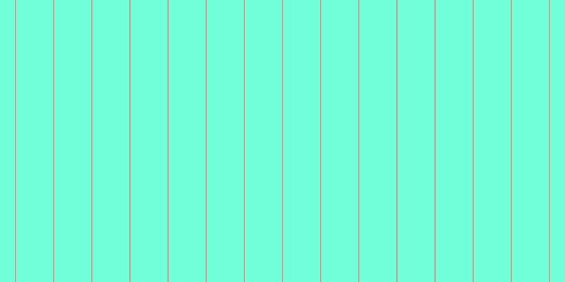 #71ffd9, #caa393 vertical lines, two pixels wide, fifty-two pixels apart