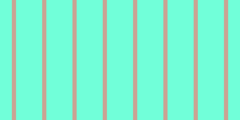 #71ffd9, #caa393 vertical lines, fourteen pixels wide, eighty-seven pixels apart