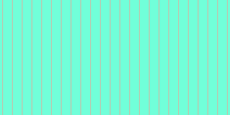 #71ffd9, #eba393 vertical lines, two pixels wide, thirty-two pixels apart