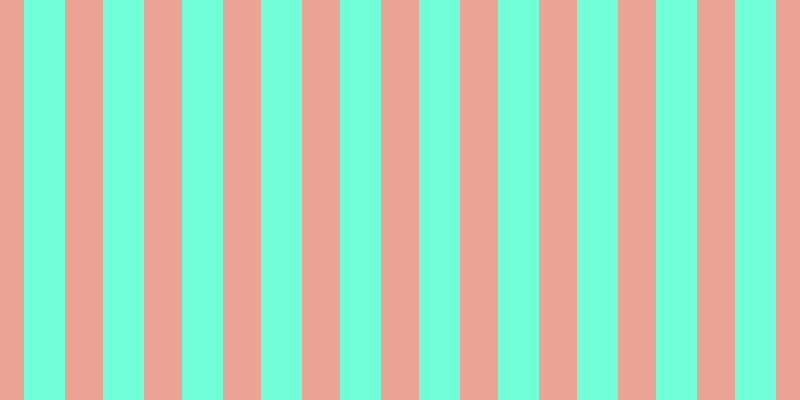 #71ffd9, #eba393 vertical lines, thirty-eight pixels wide, forty-one pixels apart