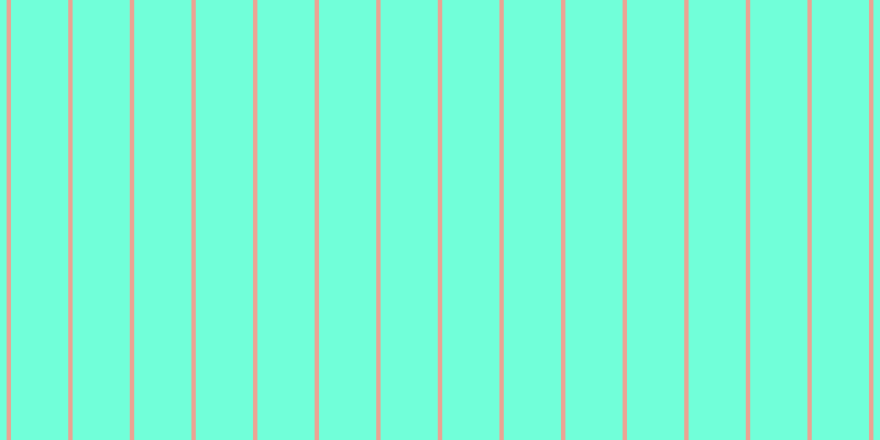 #71ffd9, #eba393 vertical lines, four pixels wide, fifty-two pixels apart