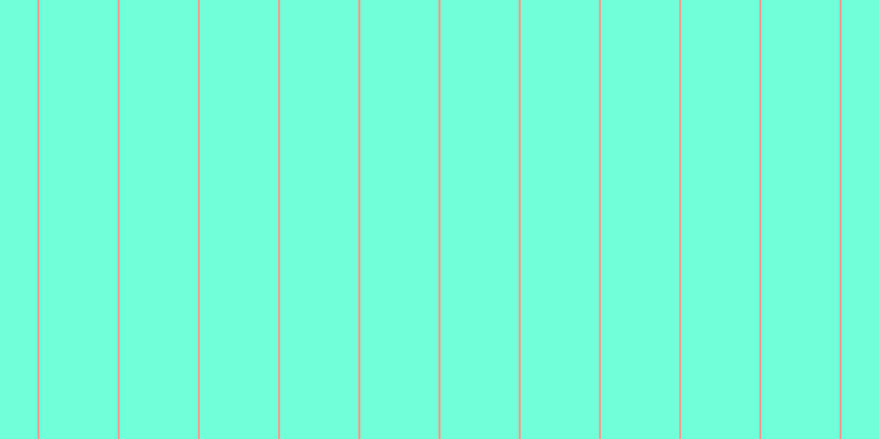 #71ffd9, #eba393 vertical lines, two pixels wide, seventy-one pixels apart