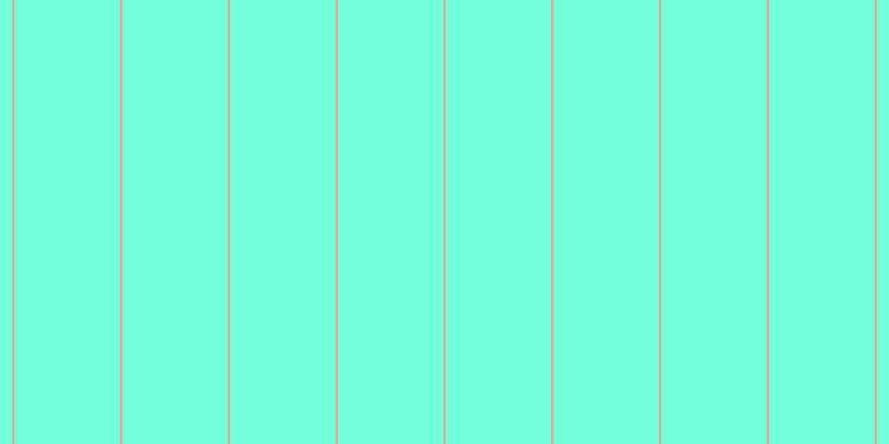 #71ffd9, #eba393 vertical lines, two pixels wide, ninety-five pixels apart