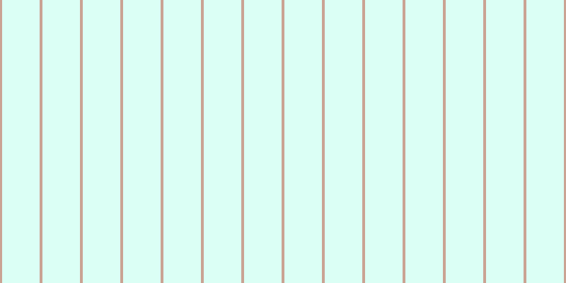 #71ffd9 (25%), #caa393 vertical lines, four pixels wide, fifty-three pixels apart