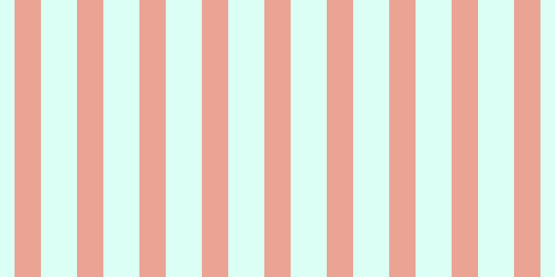#71ffd9 (25%), #eba393 vertical lines, thirty-eight pixels wide, fifty-two pixels apart