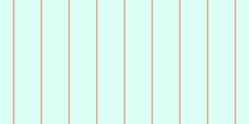 #71ffd9 (25%), #eba393 vertical lines, five pixels wide, eighty-four pixels apart