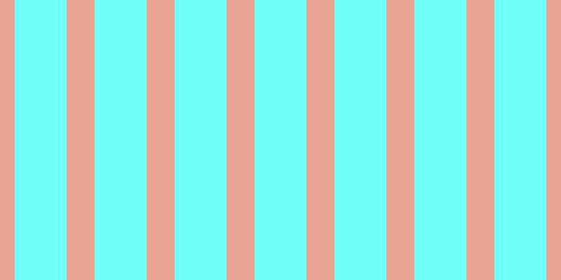 #71fffa, #eba393 vertical lines, forty pixels wide, seventy-four pixels apart