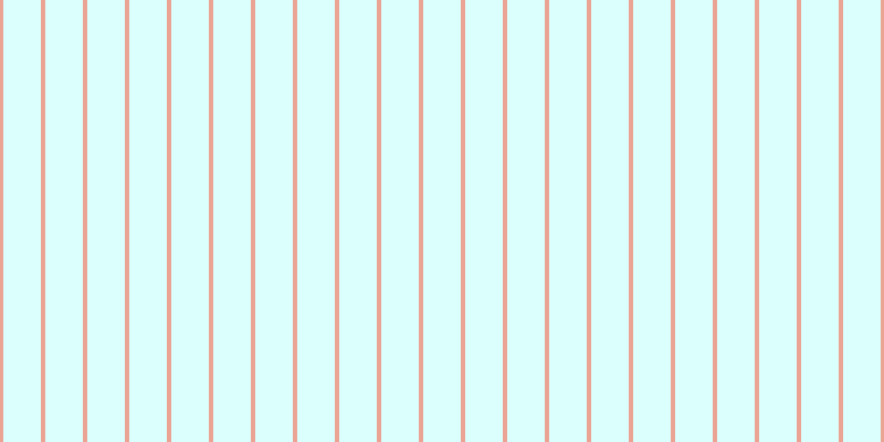 #71fffa (25%), #eba393 vertical lines, four pixels wide, thirty-four pixels apart