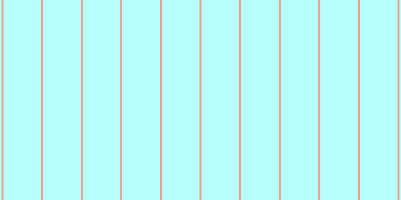 #71fffa (50%), #eba393 vertical lines, four pixels wide, seventy-five pixels apart