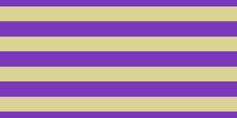 #7937bb, #dbd393 horizontal lines, fifty pixels wide, fifty-two pixels apart