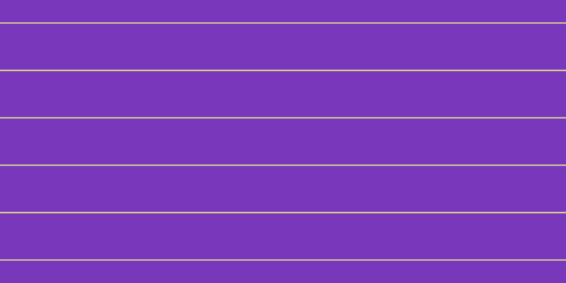 #7937bb, #dbd393 horizontal lines, two pixels wide, sixty-five pixels apart