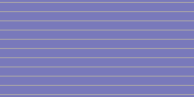 #7979bb, #dbd393 horizontal lines, two pixels wide, thirty-six pixels apart