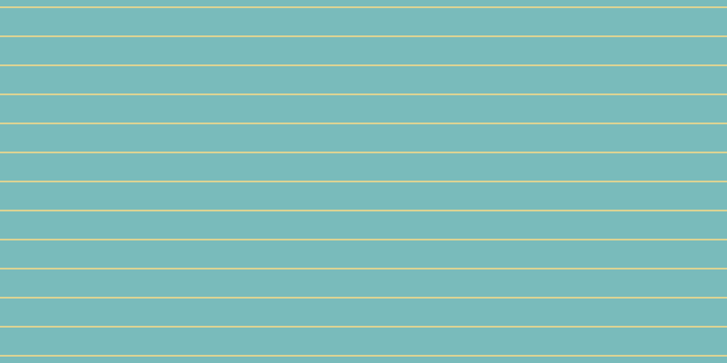 #79bbbb, #dbd393 horizontal lines, two pixels wide, thirty pixels apart