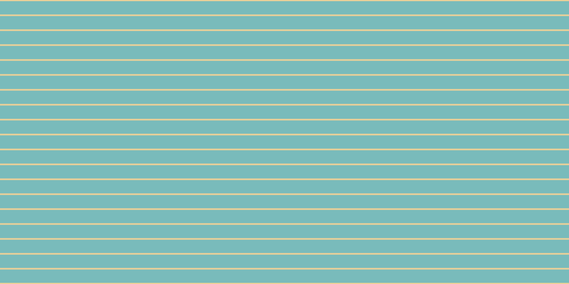 #79bbbb, #fcd393 horizontal lines, two pixels wide, nineteen pixels apart