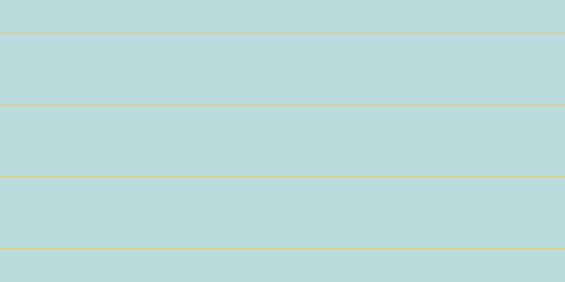 #79bbbb (50%), #dbd393 horizontal lines, two pixels wide, one hundred pixels apart