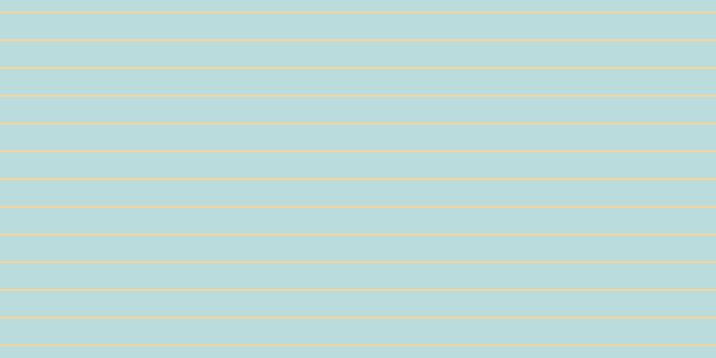 #79bbbb (50%), #fcd393 horizontal lines, two pixels wide, twenty-nine pixels apart