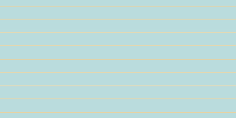 #79bbbb (50%), #fcd393 horizontal lines, two pixels wide, forty-three pixels apart