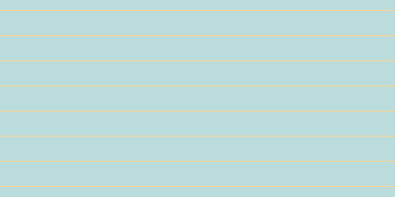 #79bbbb (50%), #fcd393 horizontal lines, two pixels wide, forty-nine pixels apart