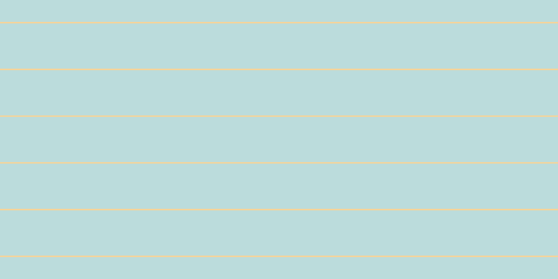 #79bbbb (50%), #fcd393 horizontal lines, two pixels wide, sixty-five pixels apart