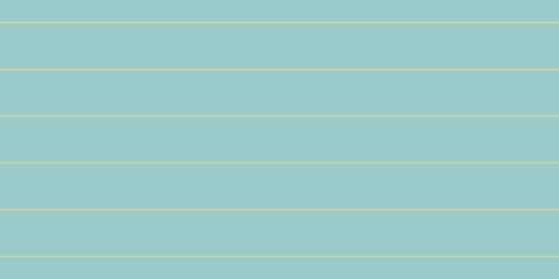 #79bbbb (75%), #dbd393 horizontal lines, two pixels wide, sixty-five pixels apart