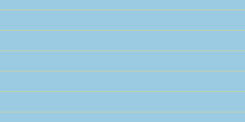 #79bbdc (75%), #dbd393 horizontal lines, two pixels wide, sixty-five pixels apart