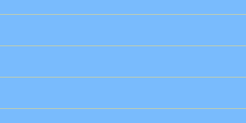 #79bbfd, #dbd393 horizontal lines, two pixels wide, one hundred pixels apart