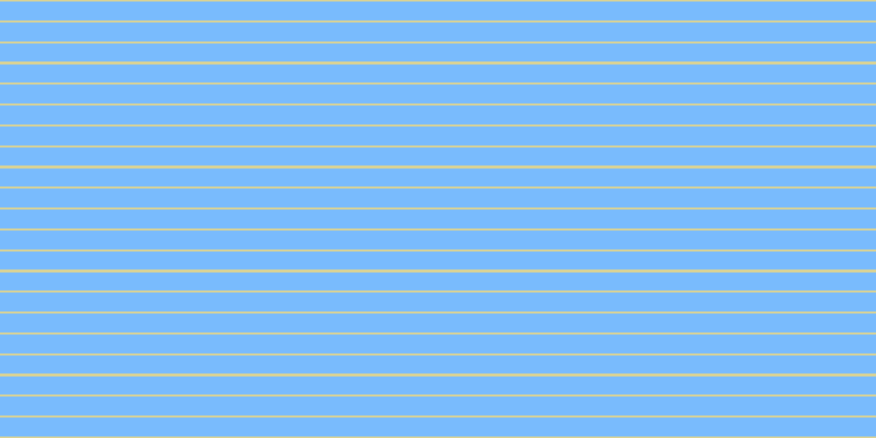 #79bbfd, #dbd393 horizontal lines, two pixels wide, seventeen pixels apart