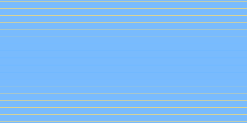 #79bbfd, #dbd393 horizontal lines, one pixels wide, twenty-two pixels apart