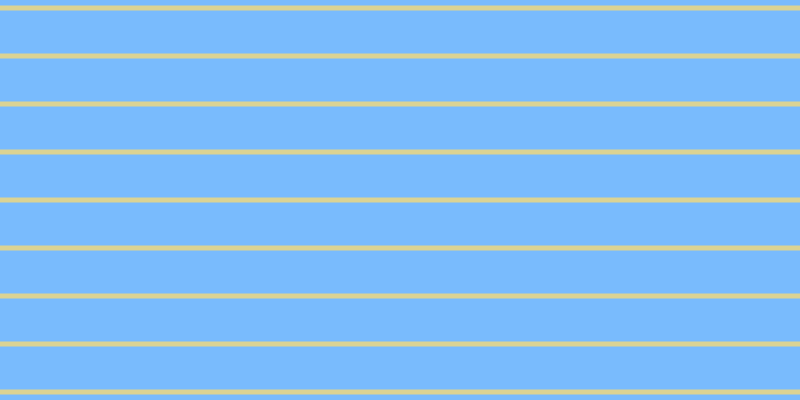 #79bbfd, #dbd393 horizontal lines, five pixels wide, forty-three pixels apart