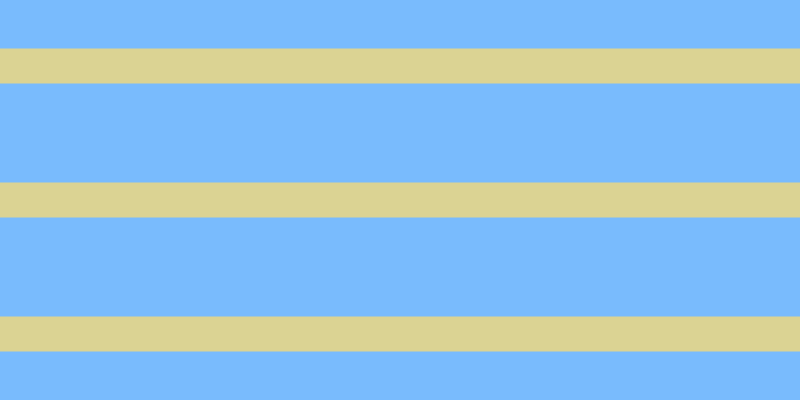 #79bbfd, #dbd393 horizontal lines, thirty-five pixels wide, ninety-nine pixels apart