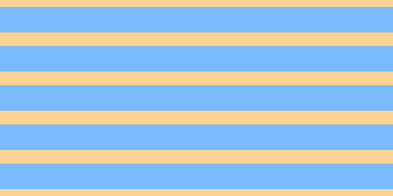 #79bbfd, #fcd393 horizontal lines, twenty-eight pixels wide, fifty-two pixels apart