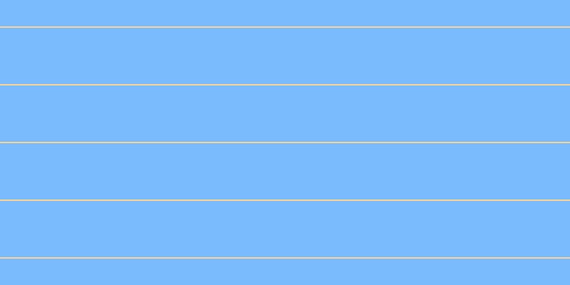 #79bbfd, #fcd393 horizontal lines, two pixels wide, seventy-nine pixels apart