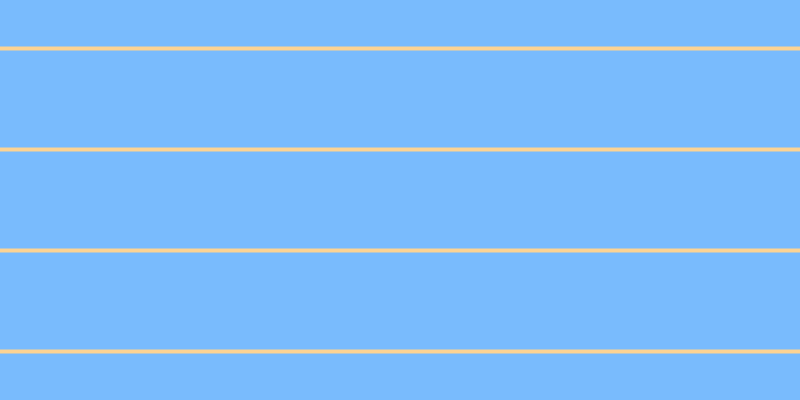 #79bbfd, #fcd393 horizontal lines, four pixels wide, ninety-seven pixels apart