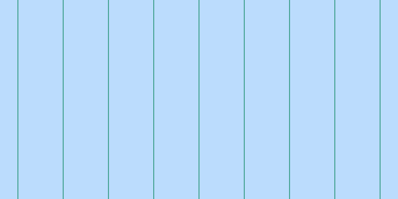 #79bbfd (50%), #46a393 vertical lines, two pixels wide, eighty-nine pixels apart