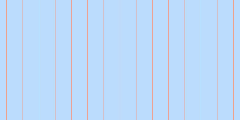 #79bbfd (50%), #eba393 vertical lines, two pixels wide, fifty-two pixels apart