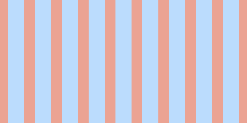 #79bbfd (50%), #eba393 vertical lines, thirty-five pixels wide, fifty-two pixels apart