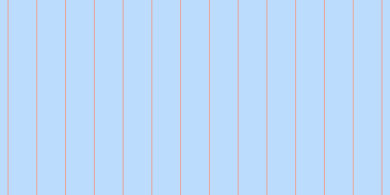 #79bbfd (50%), #eba393 vertical lines, two pixels wide, fifty-seven pixels apart
