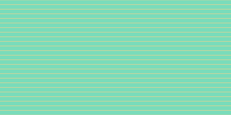 #79dcbb, #dbd393 horizontal lines, two pixels wide, fourteen pixels apart