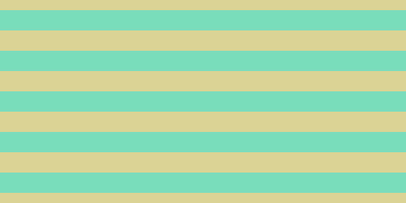 #79dcbb, #dbd393 horizontal lines, forty pixels wide, forty pixels apart