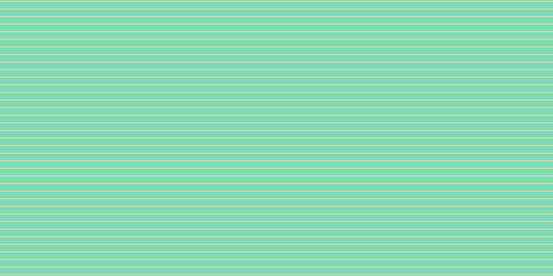 #79dcbb, #dbd393 horizontal lines, two pixels wide, nine pixels apart